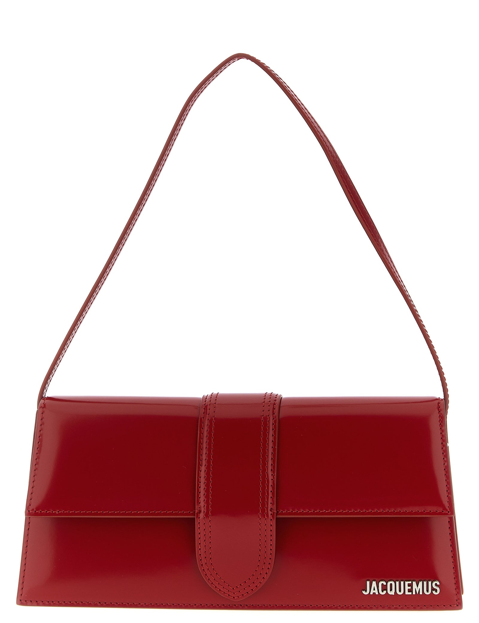 Jacquemus Red Calfskin Shoulder Bag
