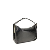 Marc Jacobs Black Calf Leather Shoulder Bag