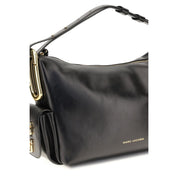Marc Jacobs Black Calf Leather Shoulder Bag