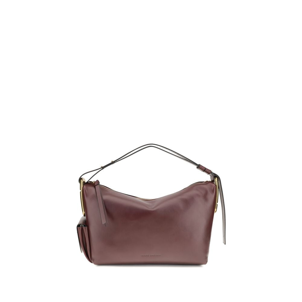 Marc Jacobs Bordeaux Calf Leather Shoulder Bag