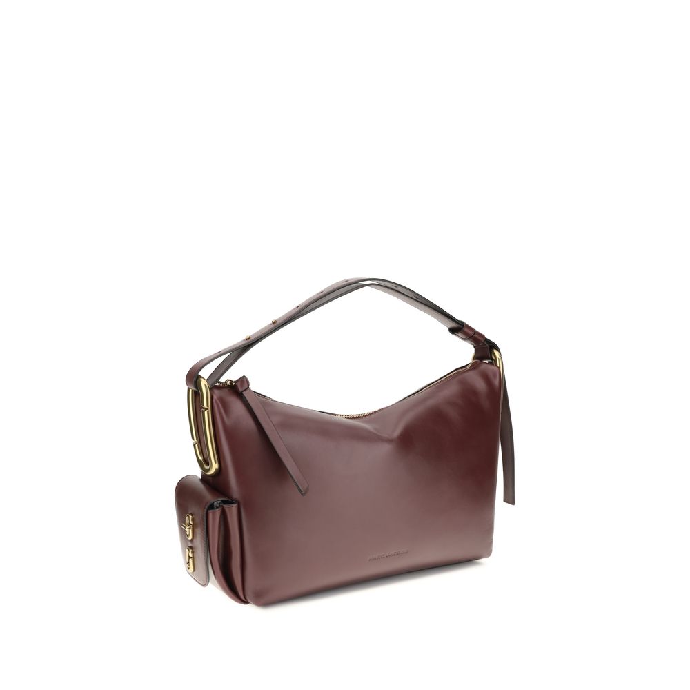 Marc Jacobs Bordeaux Calf Leather Shoulder Bag