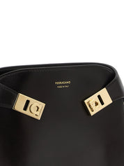 Ferragamo Brown Calfskin Belt Bag