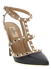 VALENTINO GARAVANI Black Lamb Leather High-Heel Pumps