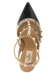 VALENTINO GARAVANI Black Lamb Leather High-Heel Pumps