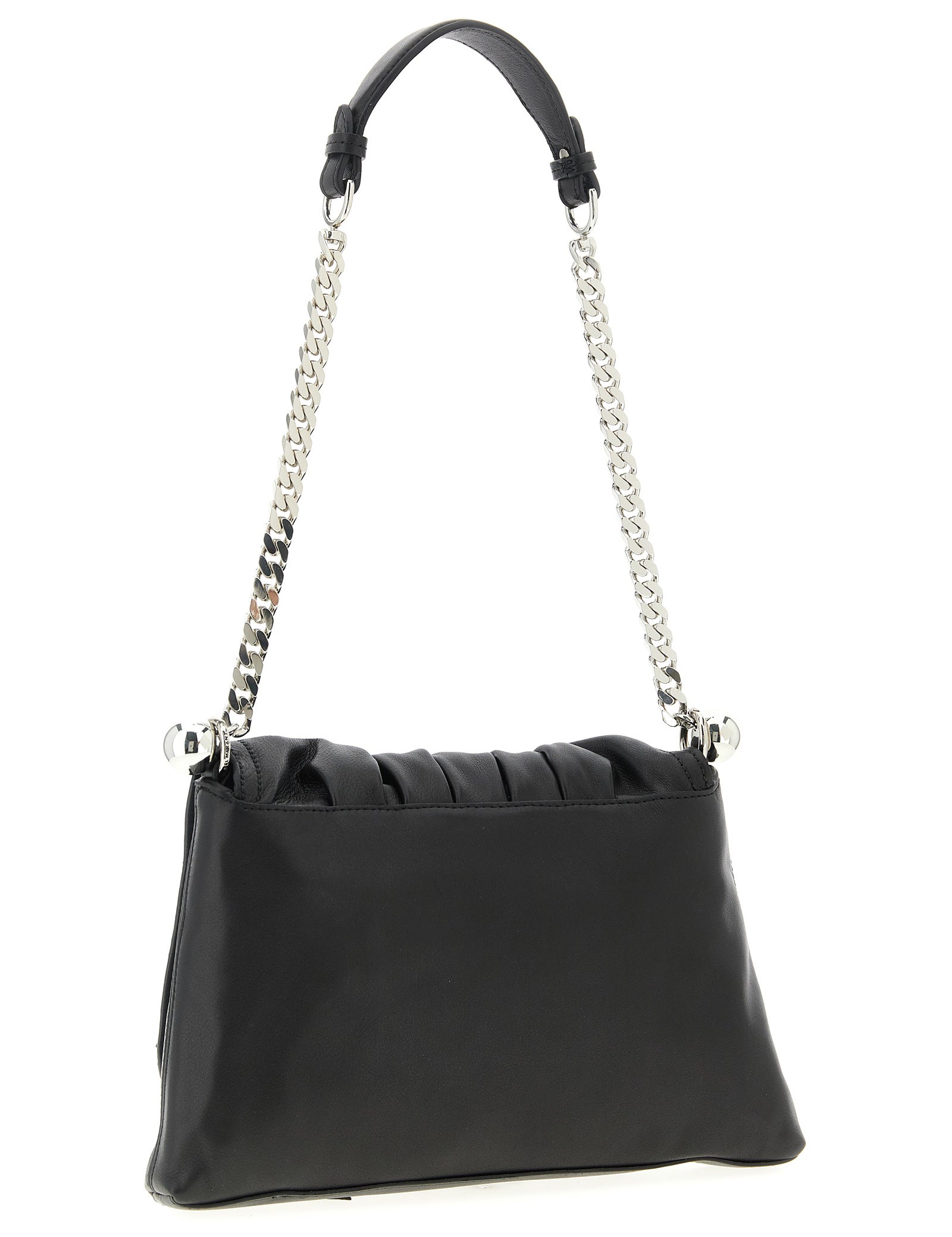 Isabel Marant Black Calfskin Shoulder Bag
