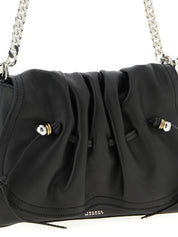 Isabel Marant Black Calfskin Shoulder Bag