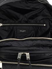 Saint Laurent Black Calfskin Backpack