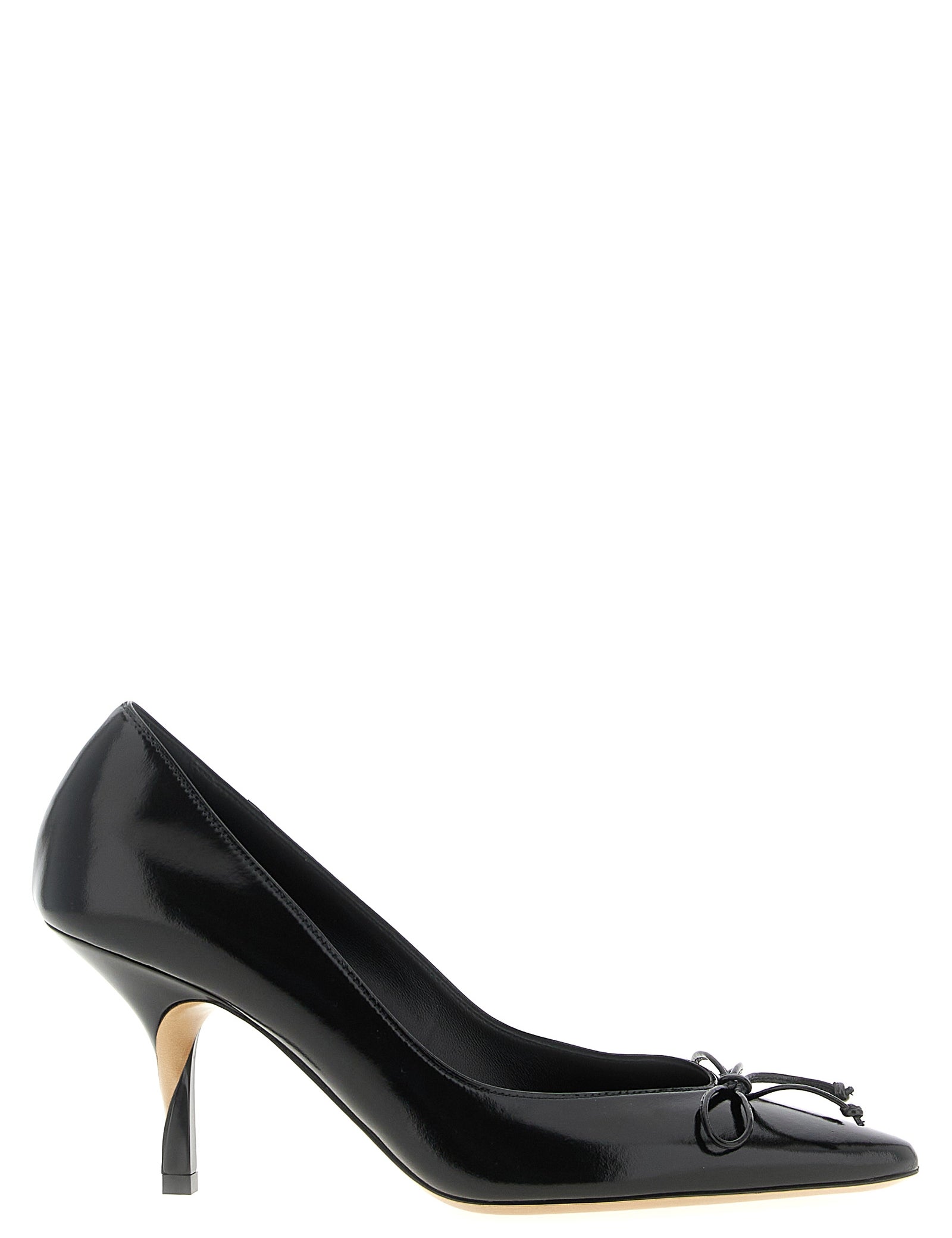 Jacquemus Black Cowhide High-Heel Pumps