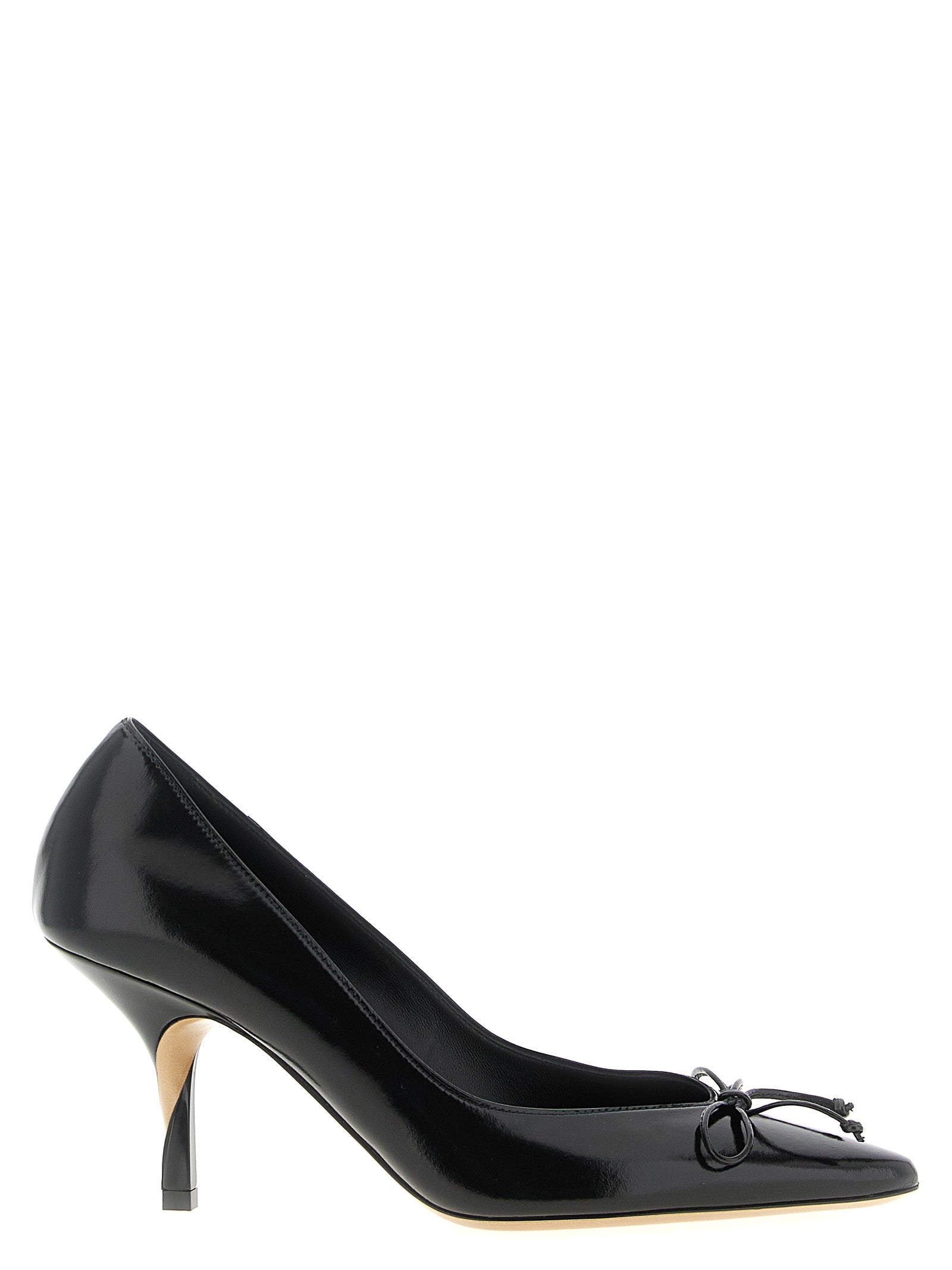 Jacquemus Black Cowhide High-Heel Pumps