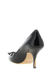 Jacquemus Black Cowhide High-Heel Pumps