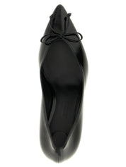 Jacquemus Black Cowhide High-Heel Pumps