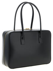 Saint Laurent Black Calfskin Shoulder Bag