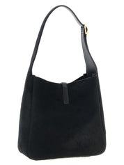Saint Laurent Black Calfskin Shoulder Bag