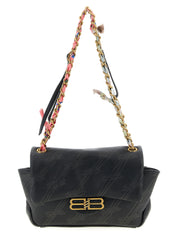 Balenciaga Black Calf Leather Mini Shoulder Bag