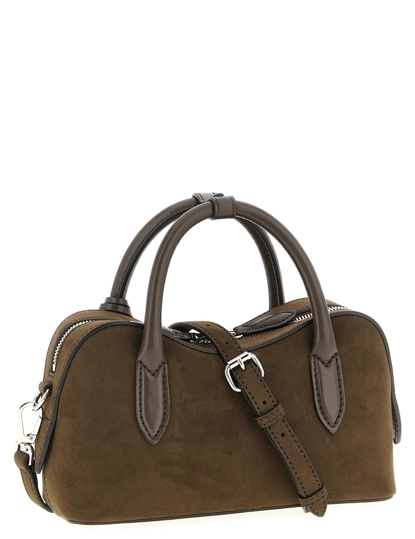 Stella McCartney Brown Alter Suede Handbag