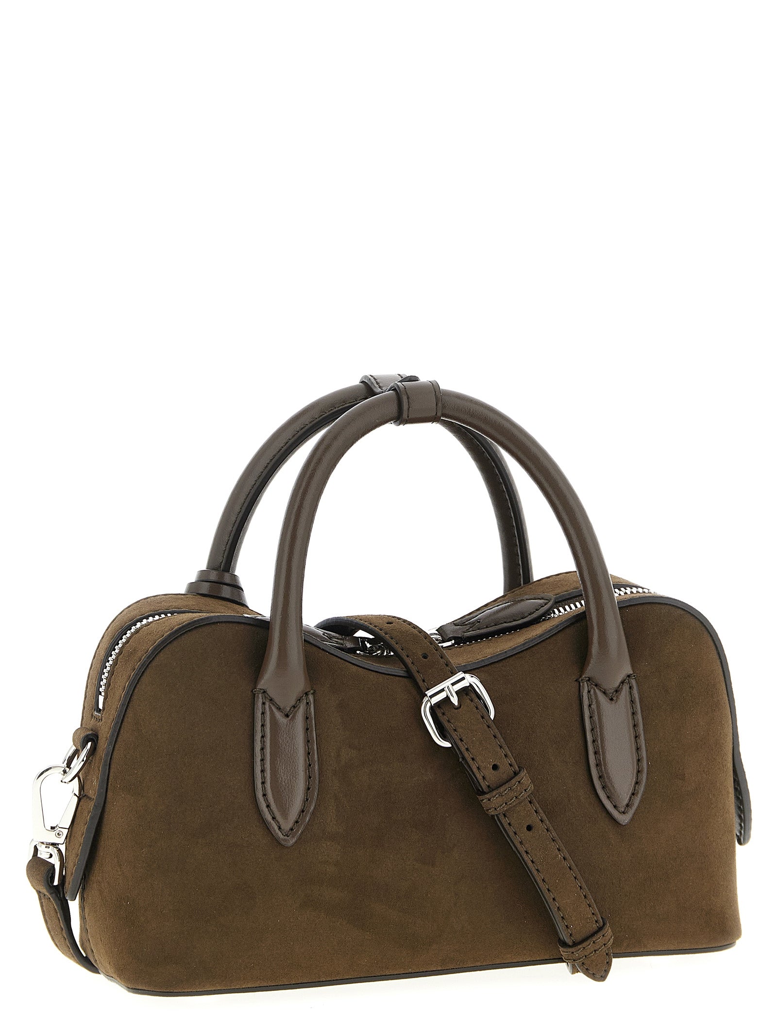 Stella McCartney Brown Alter Suede Handbag