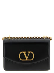 Valentino Garavani Black Calfskin Shoulder Bag