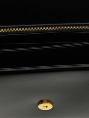 Valentino Garavani Black Calfskin Shoulder Bag