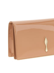 Christian Louboutin Pink Calfskin Clutch Bag