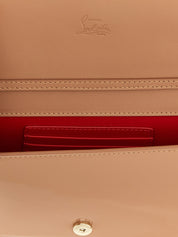 Christian Louboutin Pink Calfskin Clutch Bag