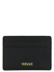 Versace Black Calfskin Cardholder