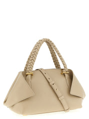 Ferragamo Gray Calfskin Handbag