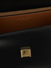 Tory Burch Black Calfskin Crossbody Bag
