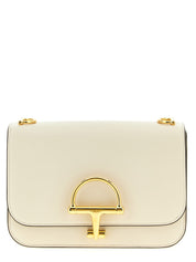 Gucci White Calfskin Shoulder Bag