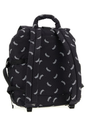 Ganni Black Polyester Backpack