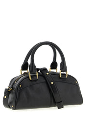 Chloé Black Calfskin Bowling Handbag