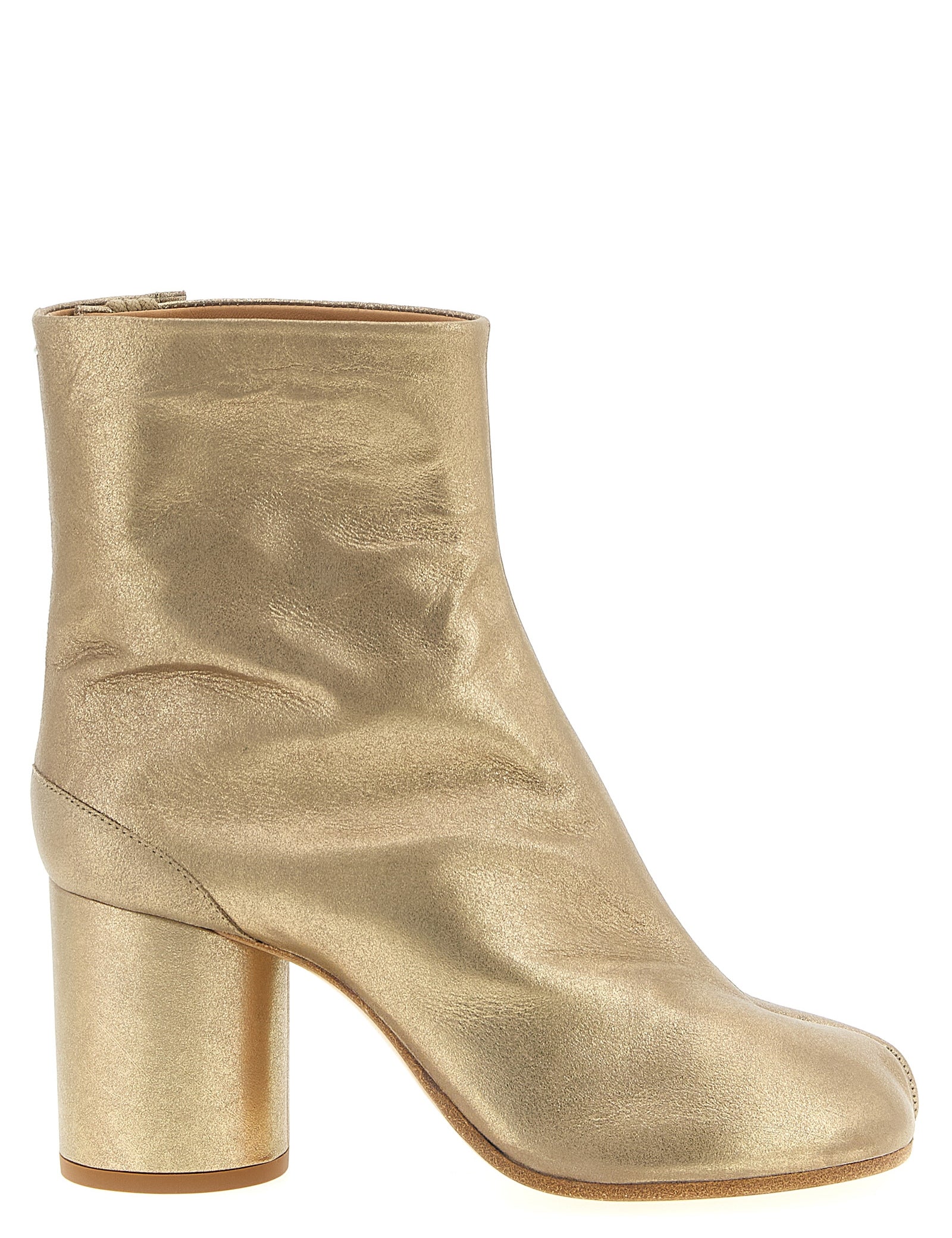 Maison Margiela Gold Goat Cashmere Boots