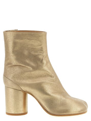 Maison Margiela Gold Goat Cashmere Ankle Boots