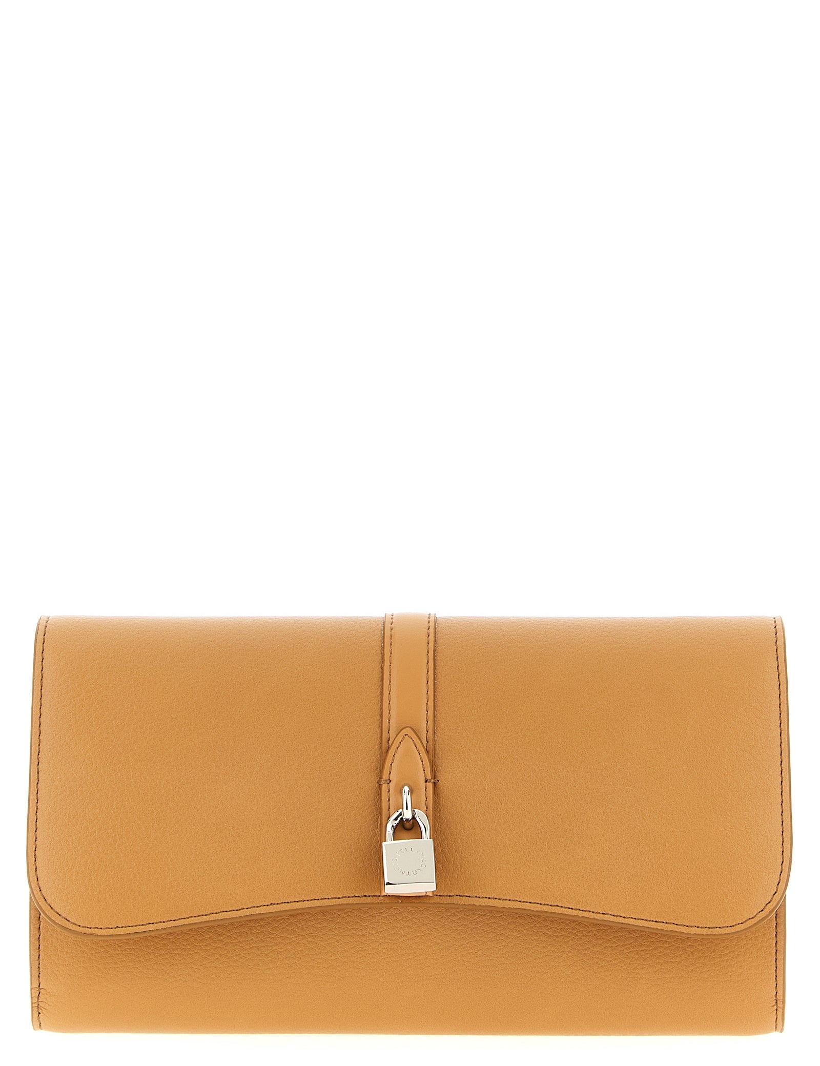 Stella McCartney Beige Polyamide Wallet on Chain