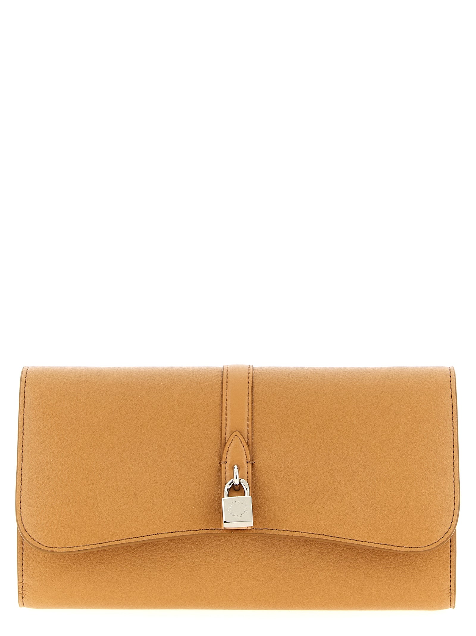 Stella McCartney Beige Polyamide Wallet on Chain