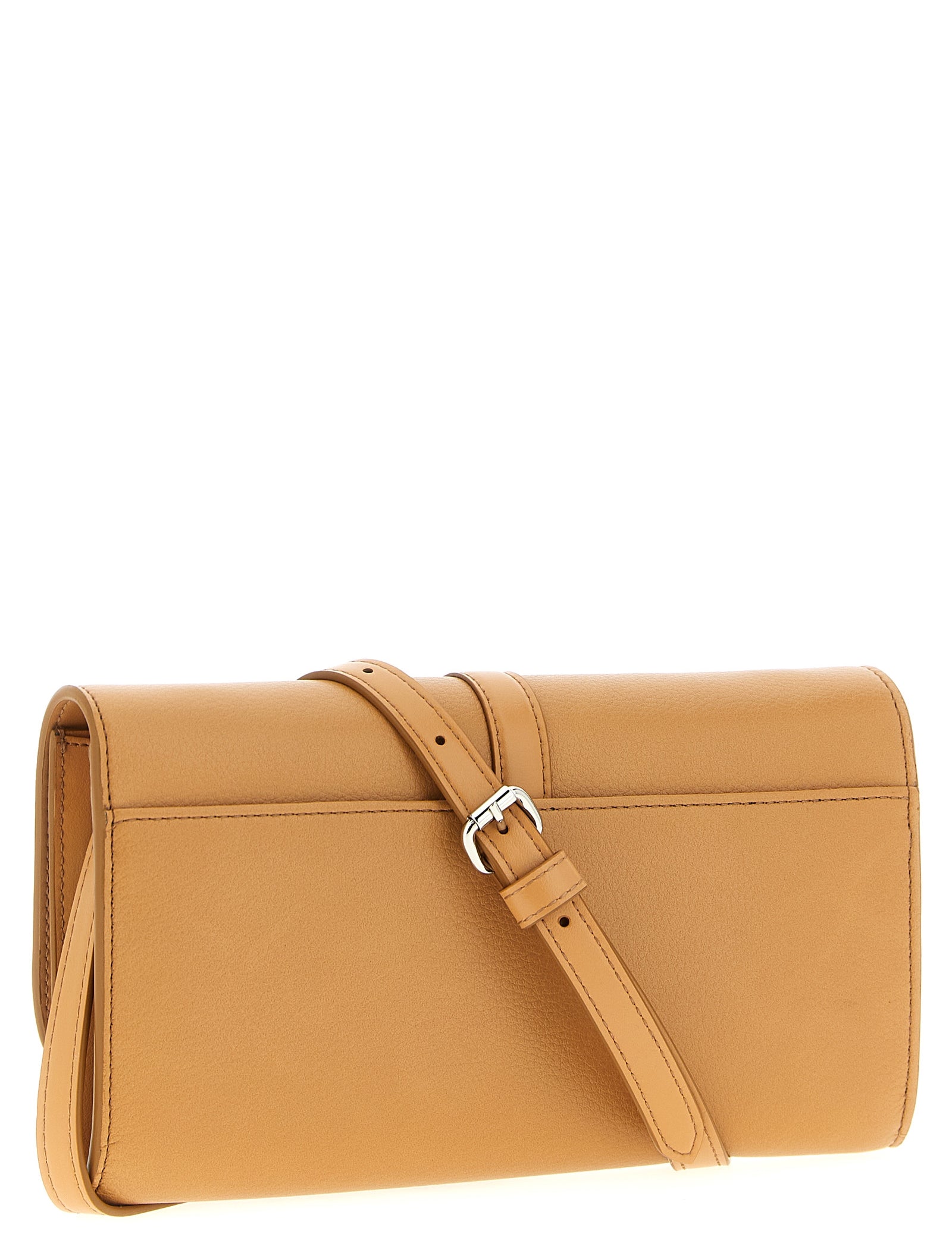 Stella McCartney Beige Polyamide Wallet on Chain