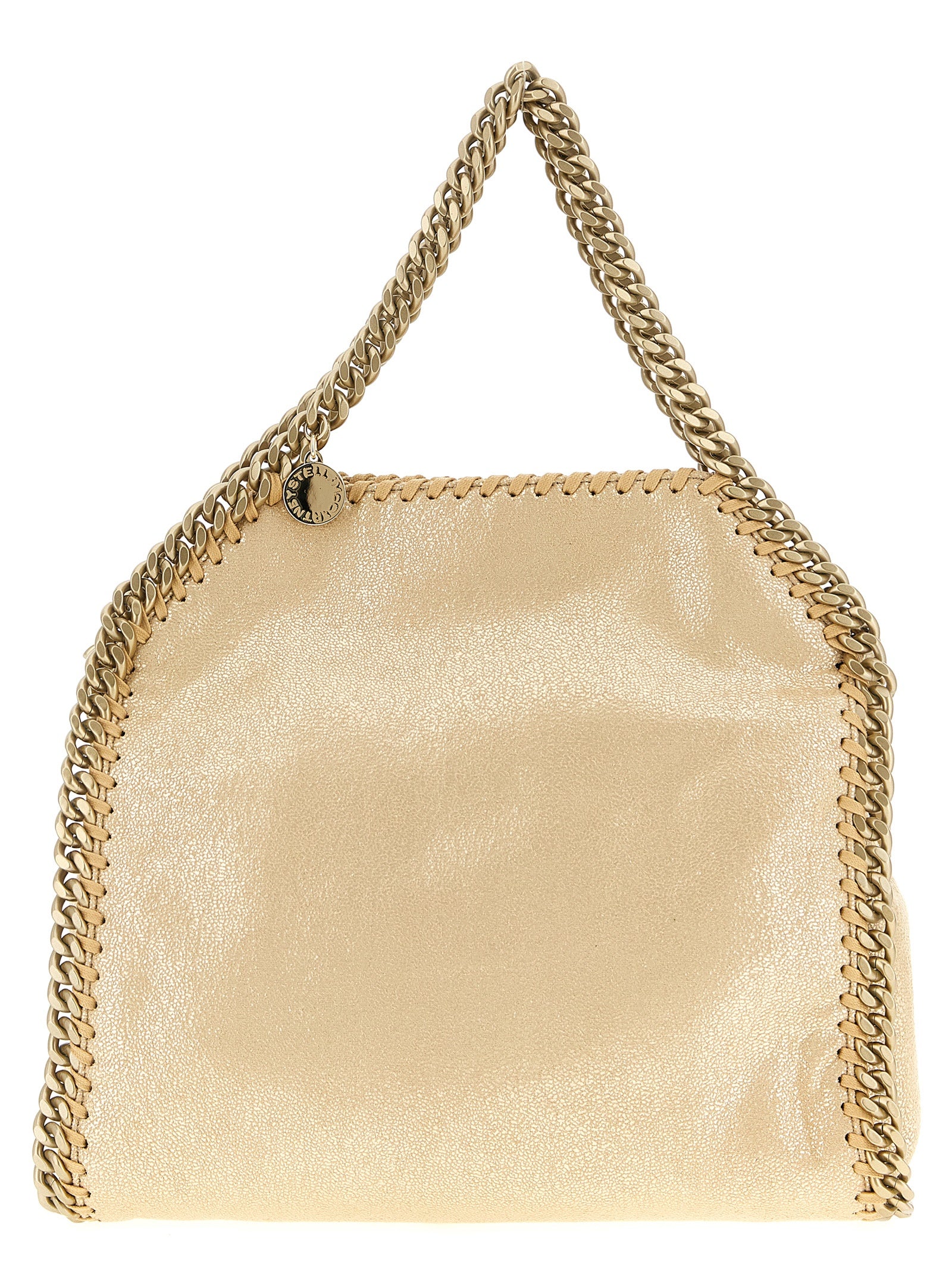 Stella McCartney Gold Polyester Mini Handbag