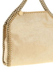 Stella McCartney Gold Polyester Mini Handbag