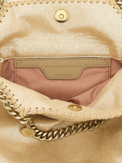 Stella McCartney Gold Polyester Mini Handbag