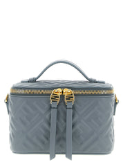 Fendi Light Blue Lamb Leather Handbag