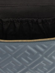 Fendi Light Blue Lamb Leather Handbag