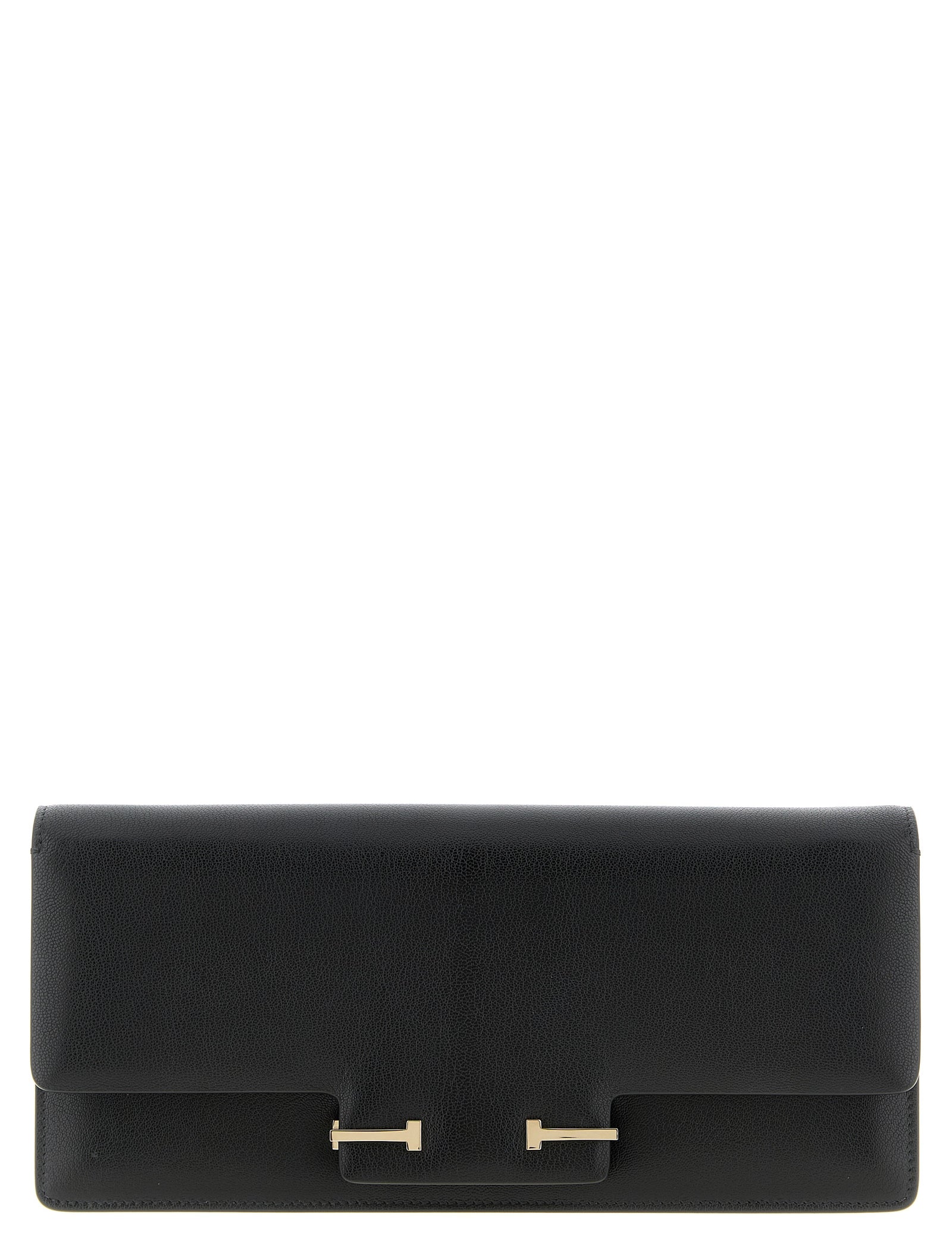 Tom Ford Black Goat leather Shoulder Bag