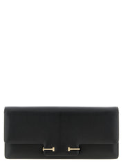 Tom Ford Black Goat leather Shoulder Bag