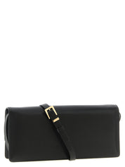 Tom Ford Black Goat leather Shoulder Bag