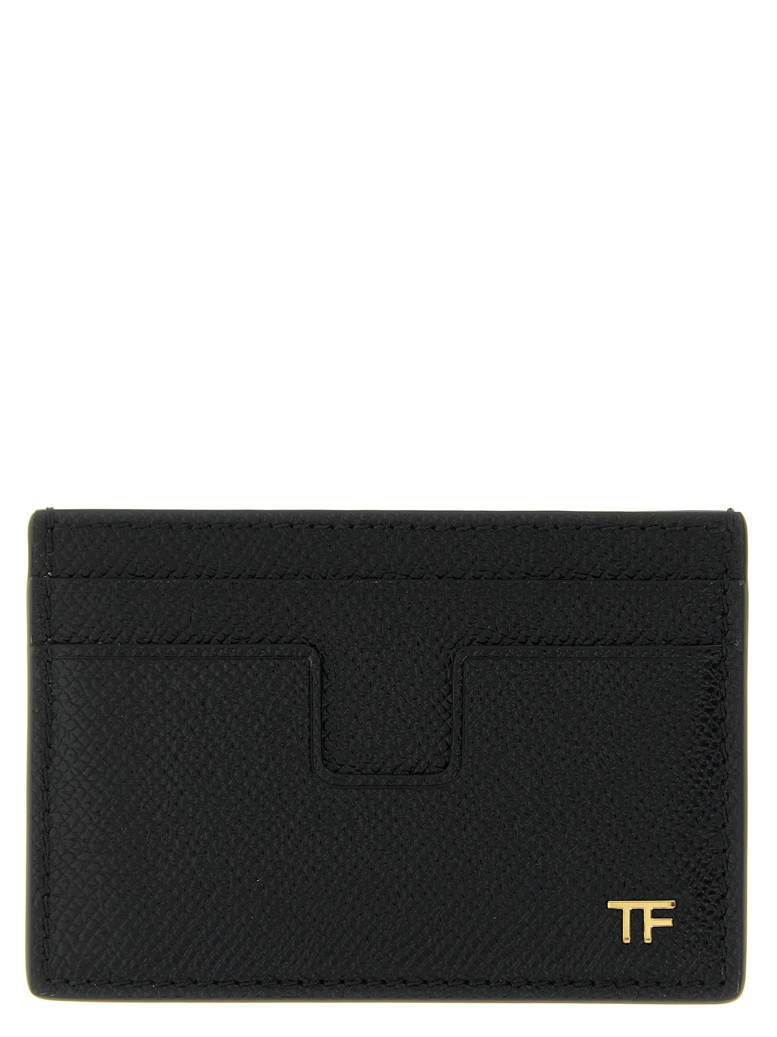 Tom Ford Black Calfskin Cardholder