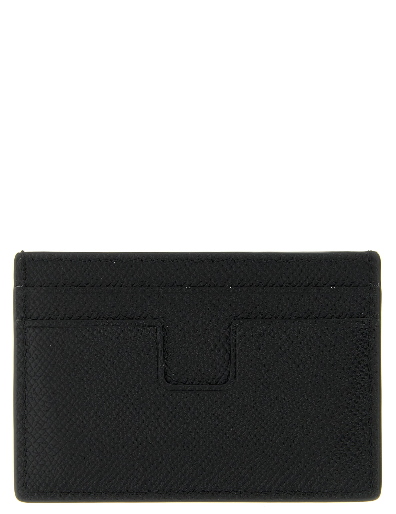Tom Ford Black Calfskin Cardholder