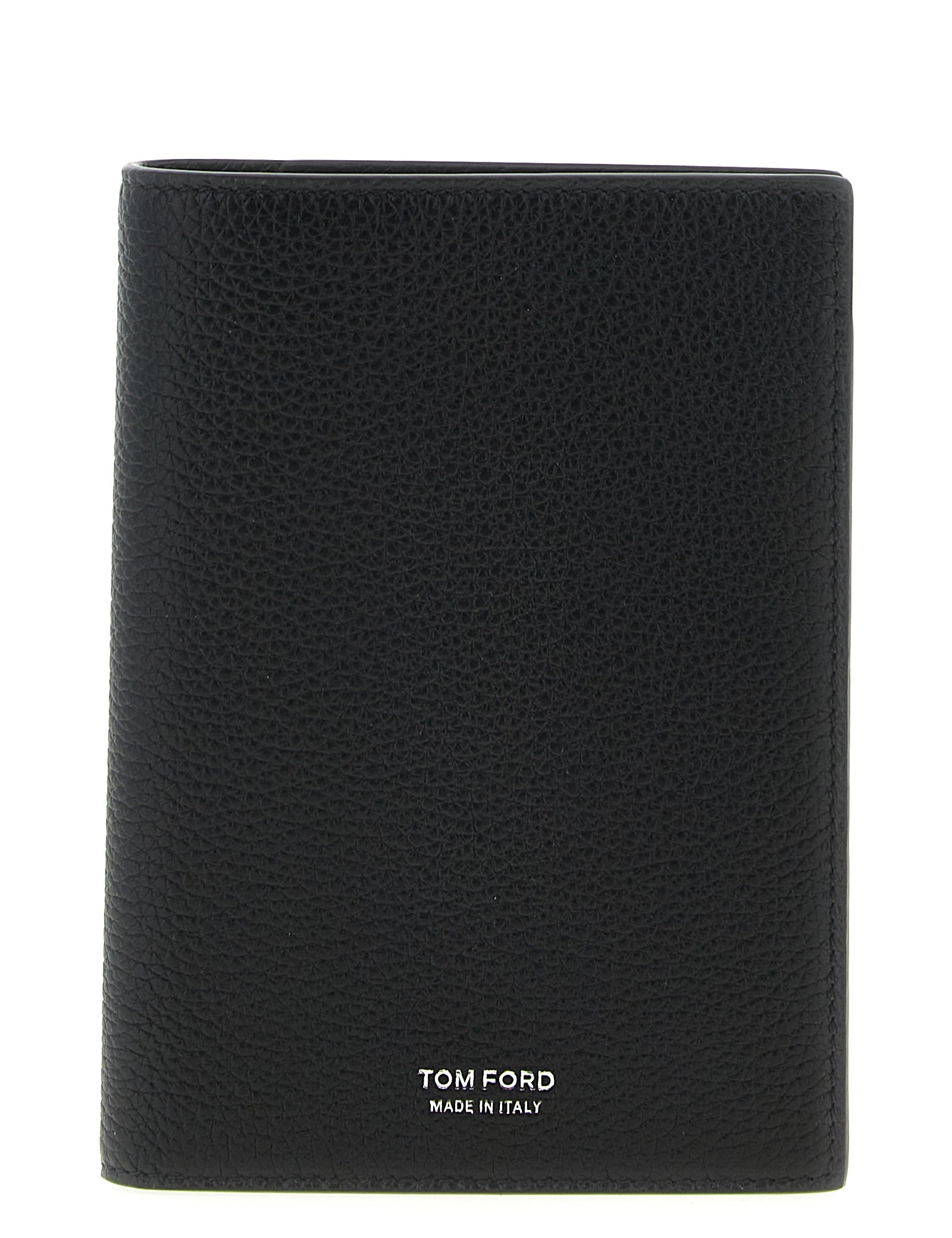 Tom Ford Black Calfskin Passport Holder