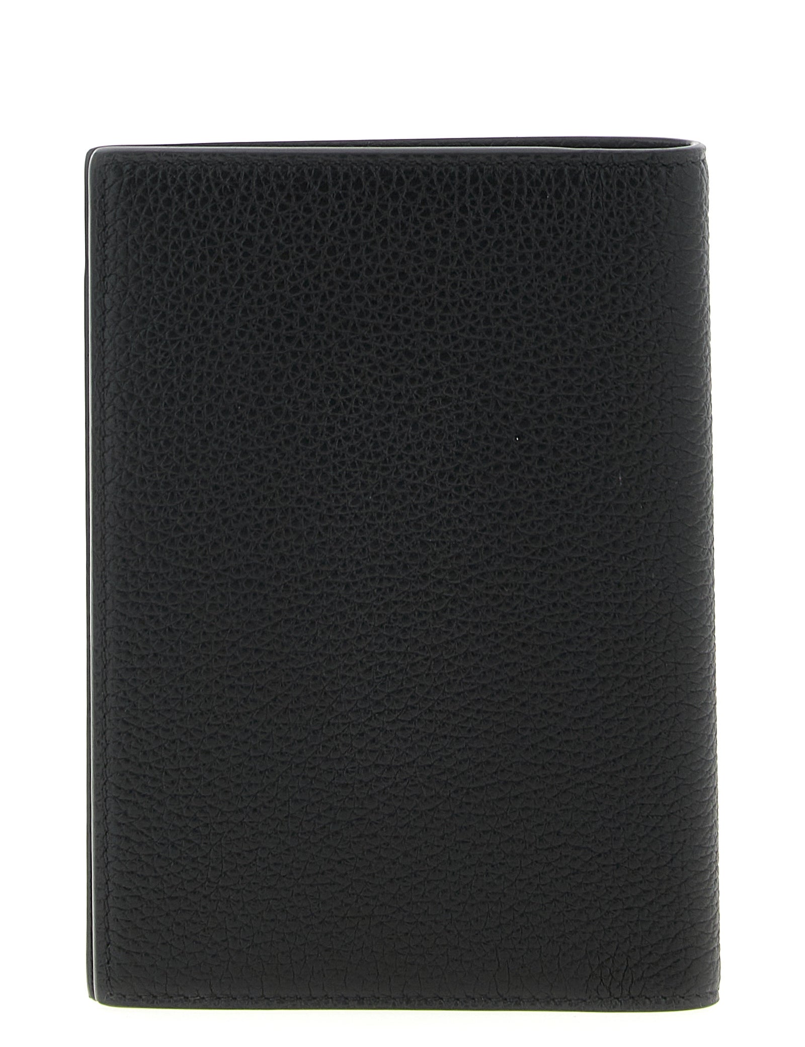 Tom Ford Black Calfskin Passport Holder