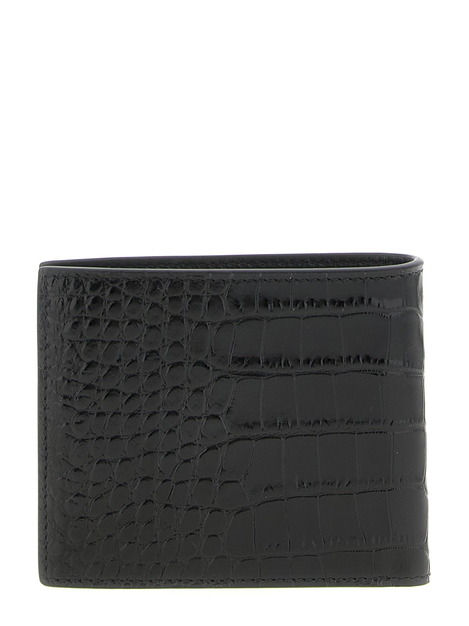 Tom Ford Black Calfskin Bifold Wallet