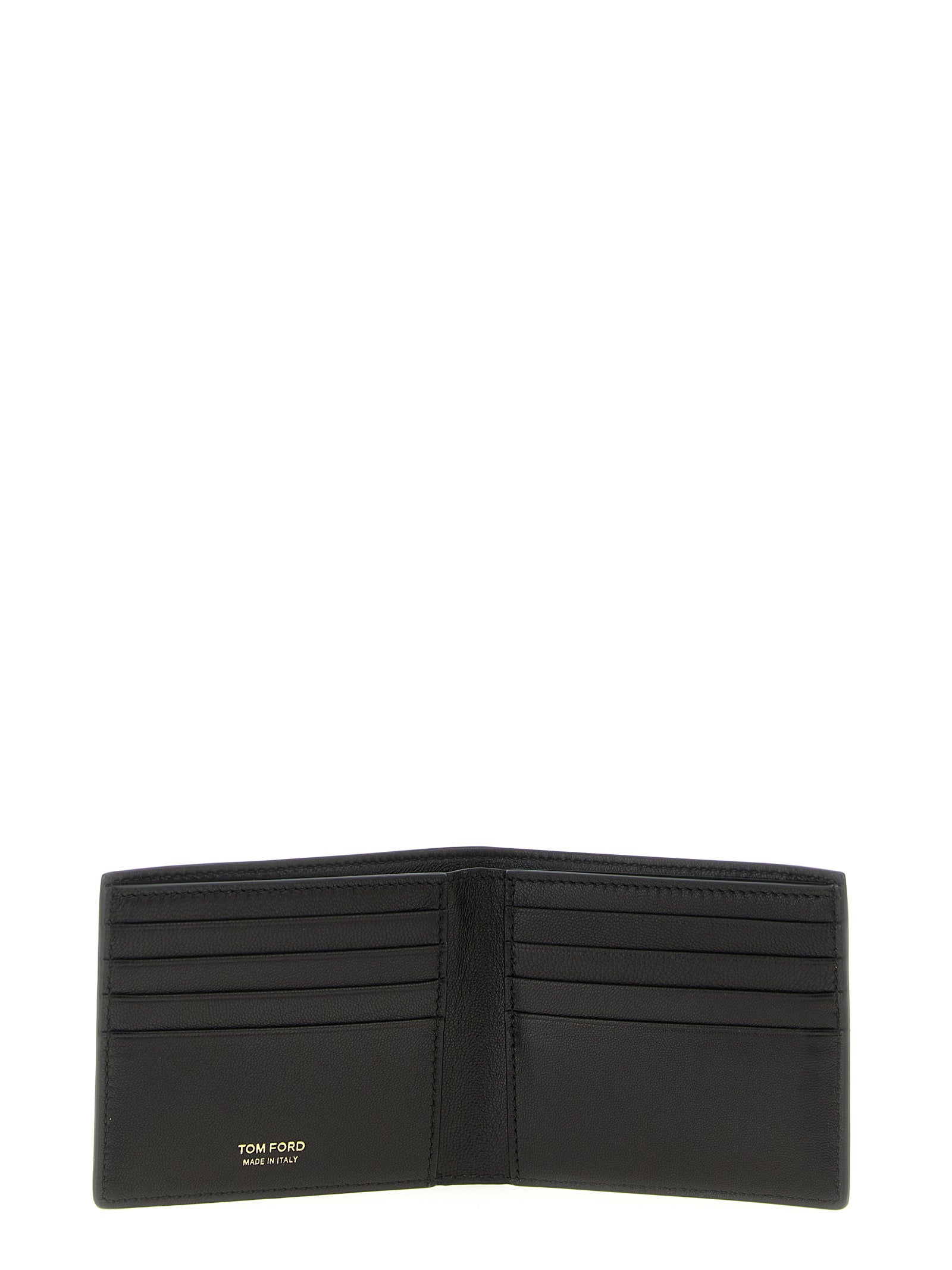 Tom Ford Black Calfskin Bifold Wallet