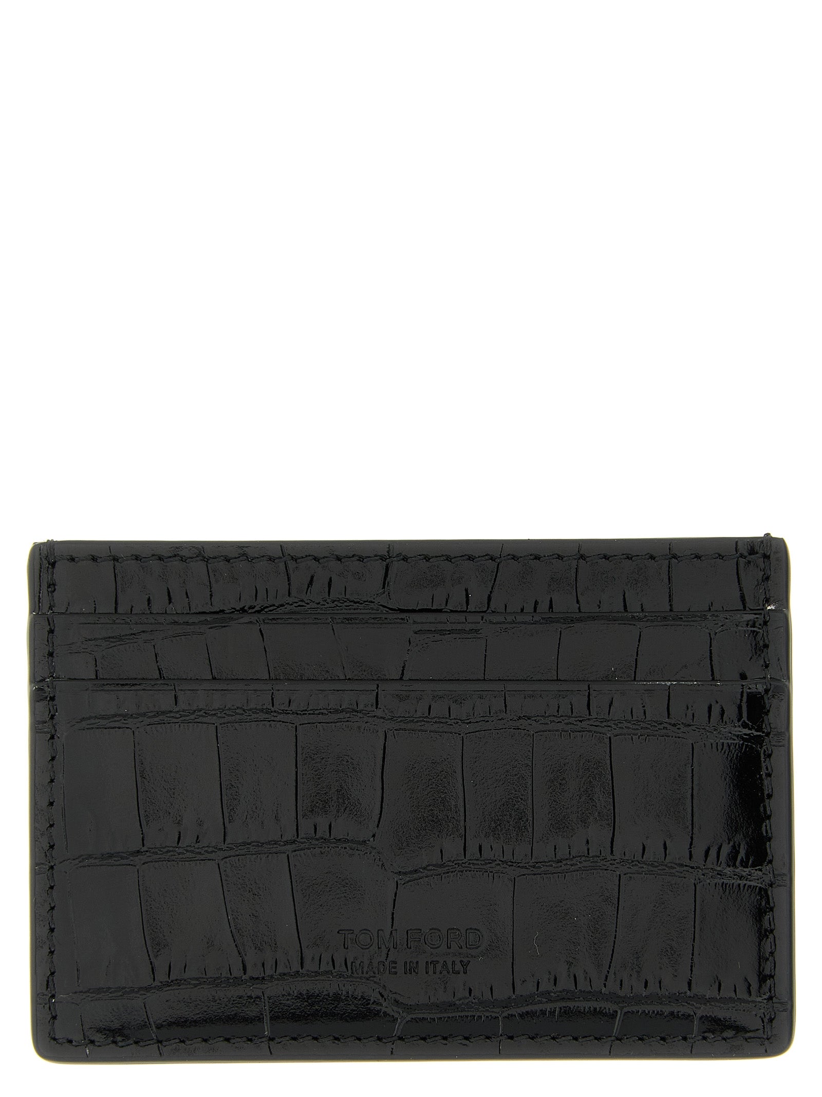 Tom Ford Black Calfskin Cardholder